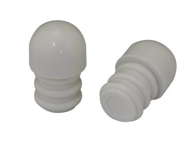 POSH Nylon Bar End for Steel Handle White 200915