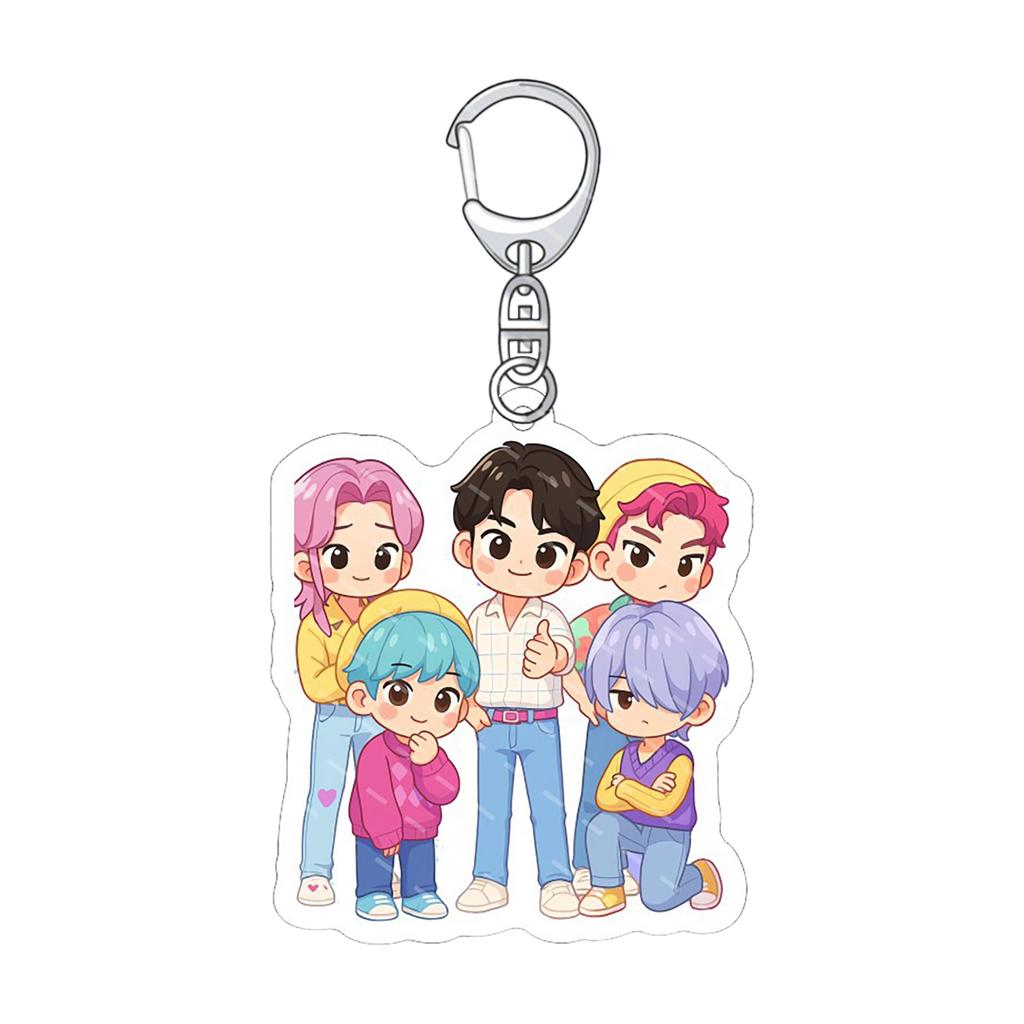 Netflix Korean Anime Peripheral Acrylic Keychain