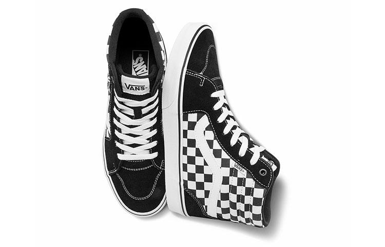 Filmore Vans High 'Checkerboard - Black White' VN0A5KXT5GX