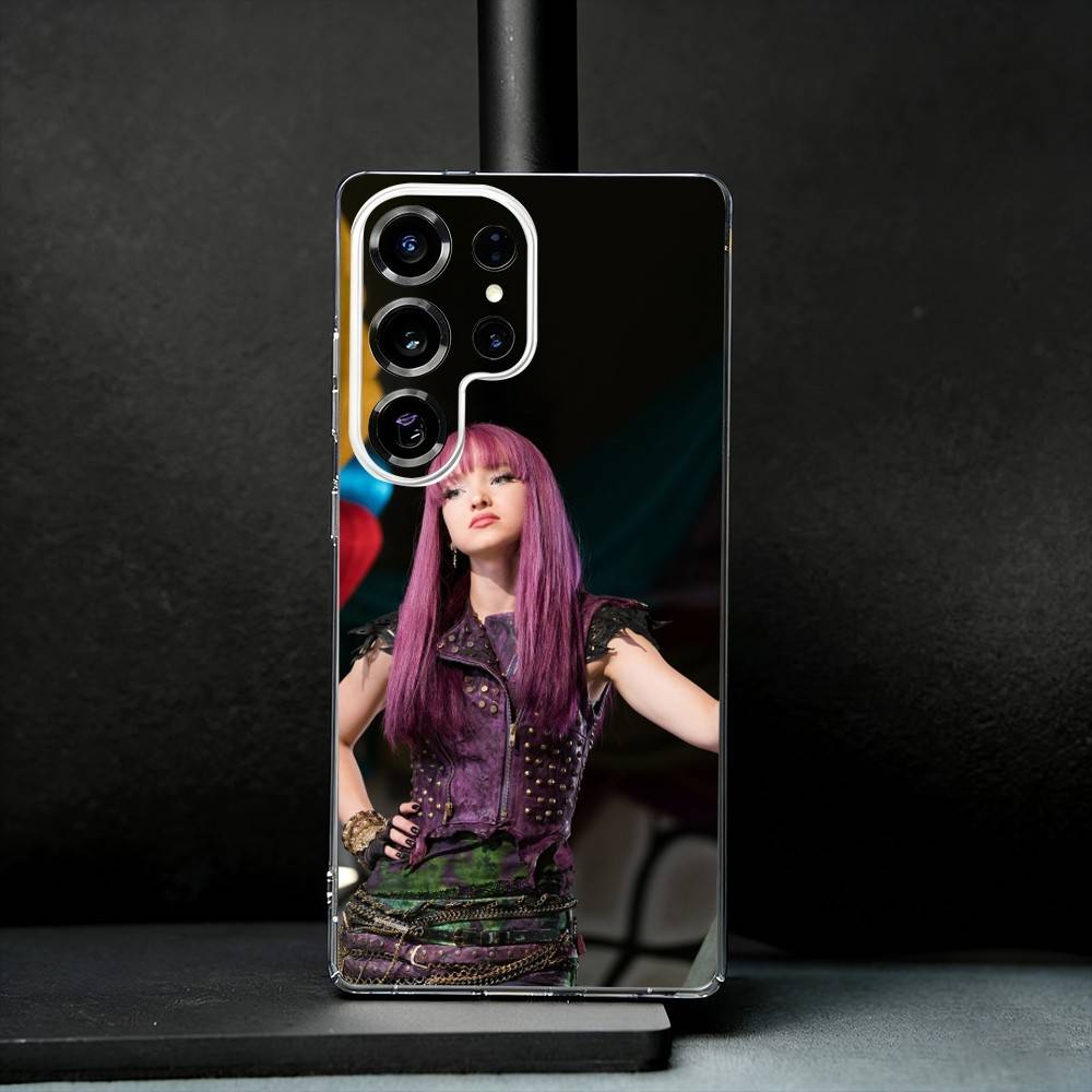 

Actress Dove Cameron Phone Case For Samsung S25,S24,S21,S22,S23,S30,Ultra,S20,Plus,Fe,Note,10,9,5G Transparent Cover Samsung S10