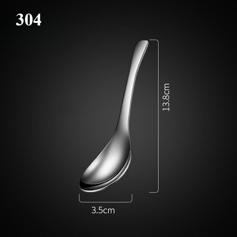 Spoon Home Creative Cute Stainless Steel Spoon Children Dining Kitchen Utensils Home Furnishings