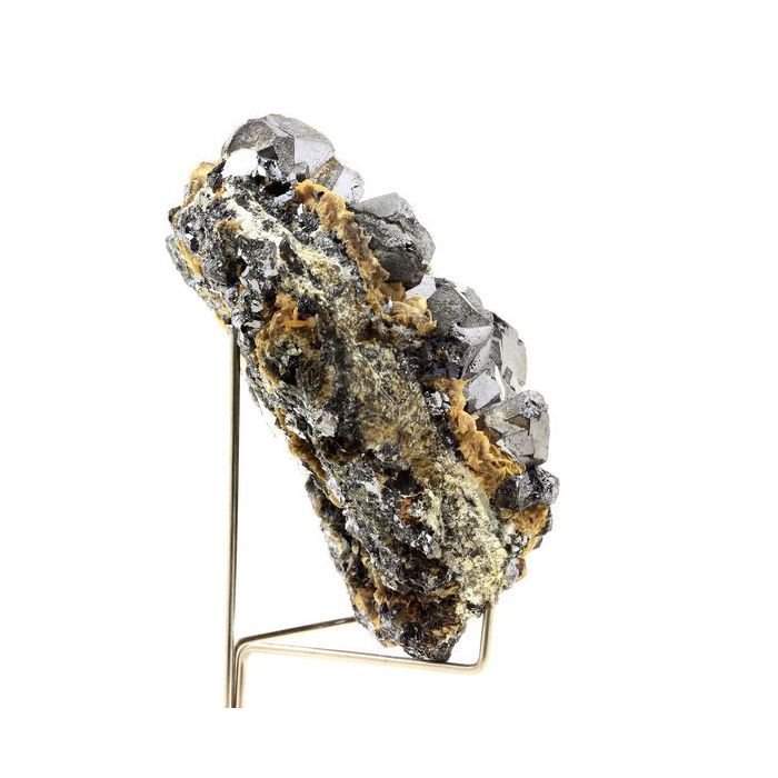 Pierres et Minéraux. Galène + Siderite. 2293.5 ct. Cassandra Mines, Grèce.