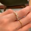Elegant Diamond-Studded Butterfly Zirconia Ring for Women – High-End, Stylish Index Finger Band