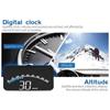New Digital Speedometer Universal GPS Car HUD Head Up Display MPH Overspeed Alarm