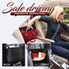 1 PC Car Middle Seat Storage Bag, Large Capacity PU Leather Storage Bag