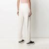 Ganni Logo Elastic Waist Sports Long Pants Women Bottoms White T2925-135