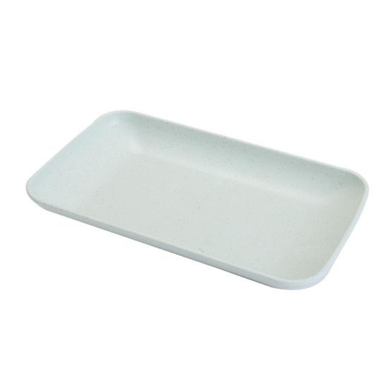 Serving Plate Food Grade Stackable Plastic Nordic Style Table Snack Serving Plate Dessert Tray Home Supplies