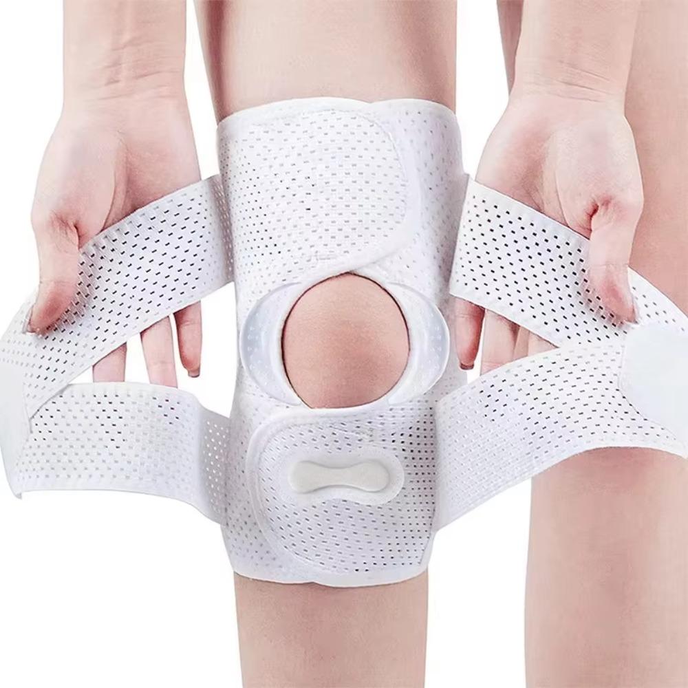 Verstellbare Kompressions-Kniebandage Elastische Sport-Kniepolster Elastisches Sport-Kniepolster Wandern