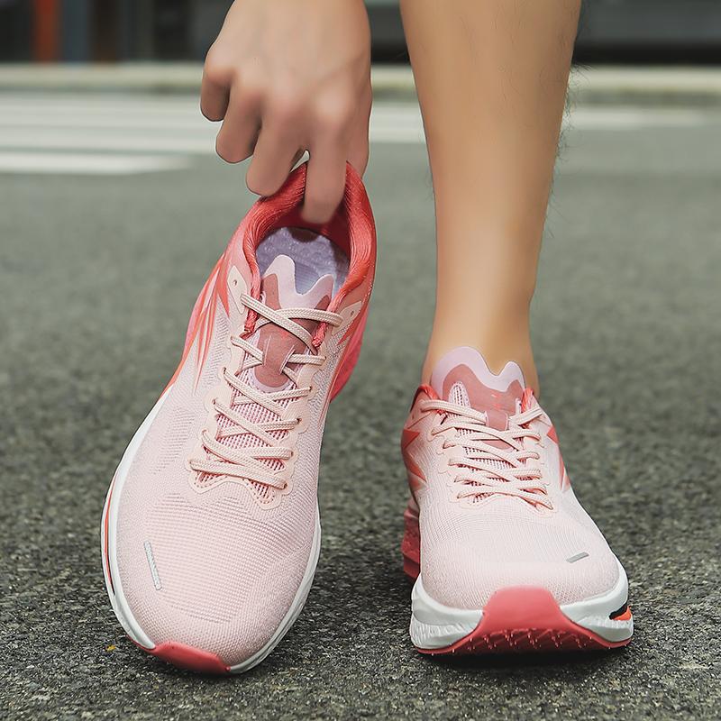 New Marathon Running Shoes Comfort Hot Selling Anti Slip Wear Resistant Men Women Sneakers High Quality Ultra Light Tennis Shoes