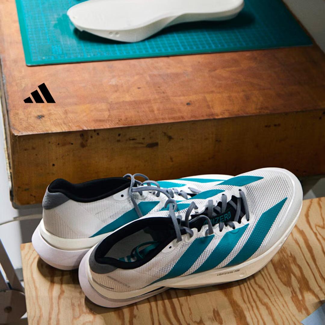 Adidas ADIZERO BOSTON 13 Ультралегкие Амортизирующие Профессиональные Беговые Кроссовки - Adidas JR4791 41 белый