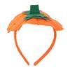 Holiday Costume Hairband Halloween 3D Pumpkin Headband for Kids, Dress-Up Hair Hoop Band, Accessory Thanksgiving Festival Cosplay Party Headwear