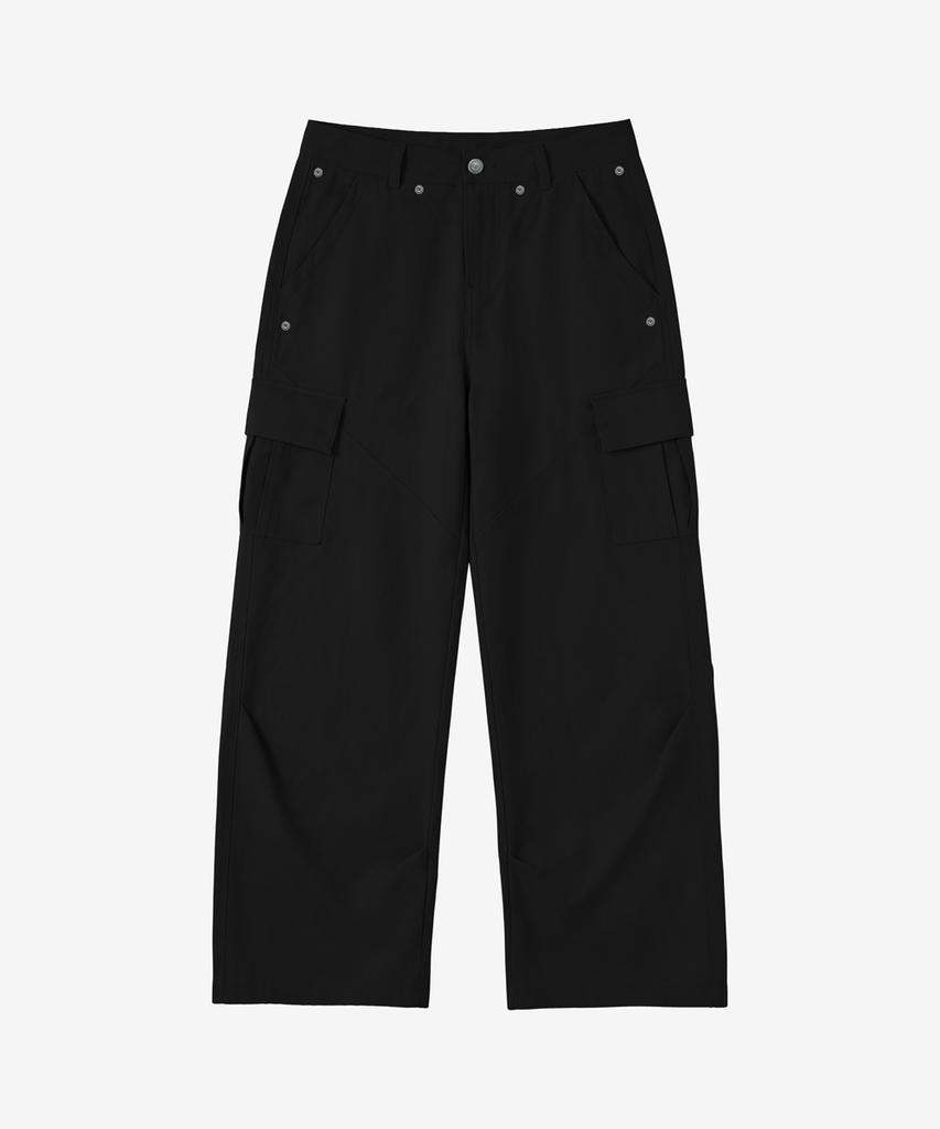 Beullaegpeopeul Module Pocket Cargo Pants_Black