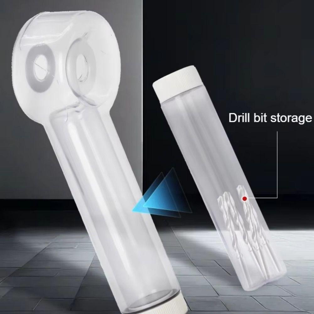 Multi Functional Dust Cover 2-in-1 Design Drill Storage Box Dust Collector  Wall Drilling