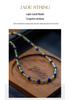Xirui High-End Lapis Lazuli & Turquoise Beaded Choker Necklace for Girls - Personalized Design Jewelry