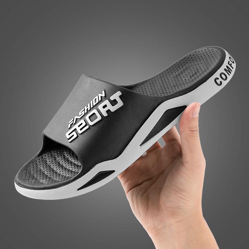 

Jie Liya Унисекс Нескользящие Легкие Летние 2025 Повседневные Спортивные Шлепанцы – Износостойкие, Доступны Большие Размеры 40-41 чёрный