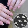 Zircon Claw Mini Irregular Crystal Nail Art Accessories - Super Shiny Horse Eye Design