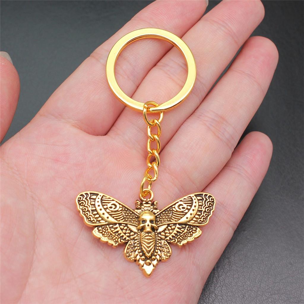 Bee Butterfly Garden Insect Keychain for Friends Hot Sale Modern Bridesmaid Gift Dainty Daily Use Accessory