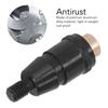 8mm Fishing Net Rod Pod Connector Anti Rotation Screw Net Head Adapter Universal Connector Fishing Accessories Black