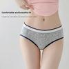 Girl Spring and Autumn Sweet Romantic Lace Pure Cotton 10A Antibacterial Extended Crotch Waist Triangle Briefs