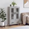 VidaXL Highboard Sonoma Grey 69.5x31x115 Cm Engineered Wood 828306