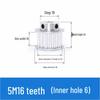 stepped 5m16-teeth, 6mm bore (pack of 5)