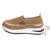Fashion Women's Casual Sports Sneakers Comfortable Slip On Thick Sole Walking Shoes Woman Lightweight Non Slip Platform Running Shoes