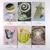 Mazo de Tarot Salvia Blanca 78 Piezas Cartas de Tarot con Temática Animal 10.3*6cm