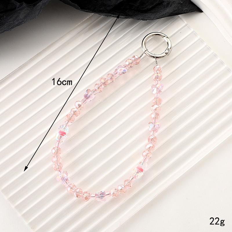 Crystal Beaded Phone Chain ABS