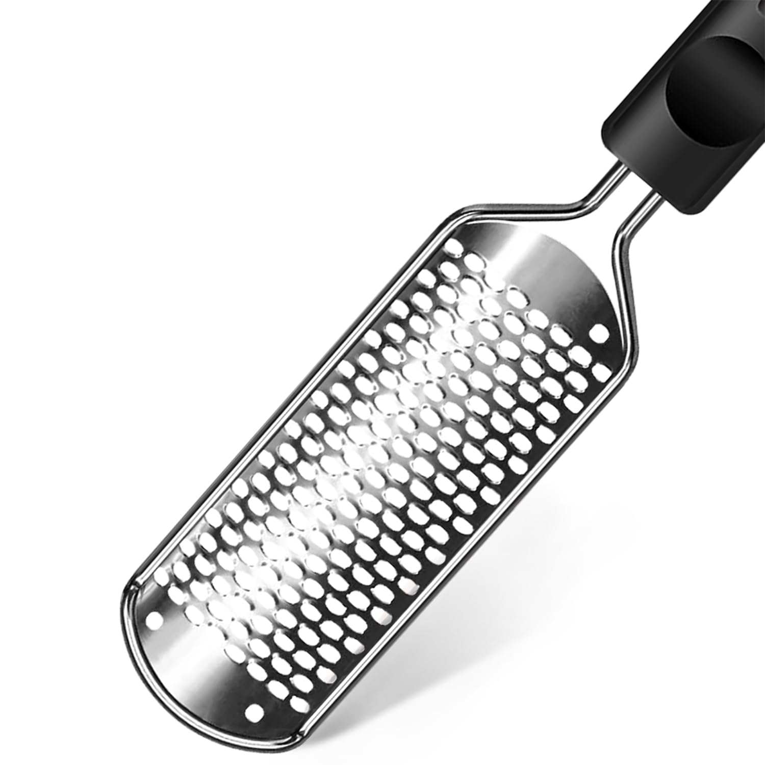 

ASXMYAQ Мозоли на ногах Мозоли на пятках Мозоли на ногах Профессиональная Нержавеющая сталь Безопасная и Эффективная для Пяток Сухие и Влажные Ноги Пилка, Удалитель, Удаление, Уход, чёрный