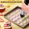 Stainless Steel Cookie Making Machine DIY Cookie Press Kit Biscuit Maker  Cake Decoration