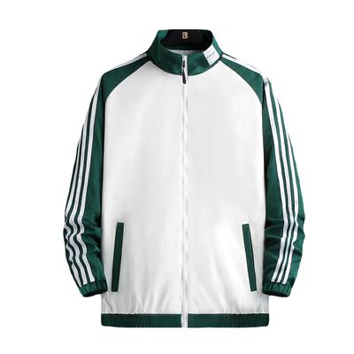 Spring and Autumn New Men's Top Ins Trendy Men's Stand-Up Collar Thin Jacket Korean Version Casual Youth Student Jacket