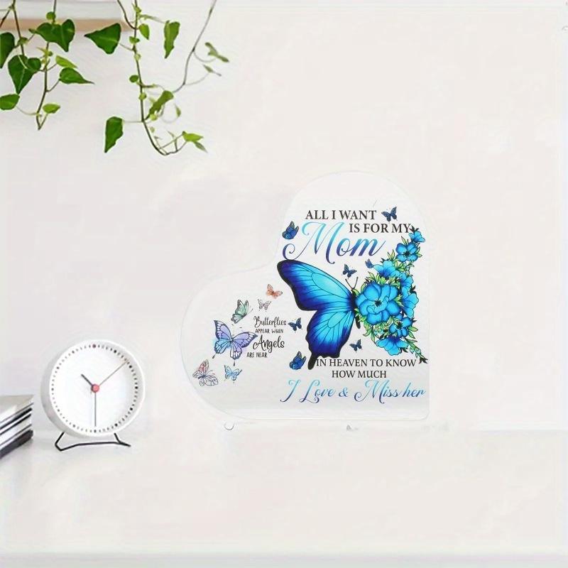 Unique Mom Heart Sign - Versatile Birthday & Holiday Gift from Children