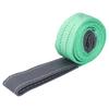 2T Flaches Hebeband mit Doppelschlaufenschäkel Polyester-Gurtband Hebeschlaufe für Industriekran 2 Meter