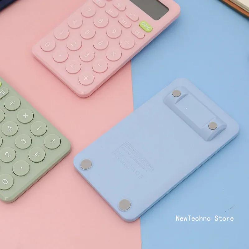 Fashion Candy Color Calculator Learning Office Calculator Accounting Mini Portable 8 Display Large-screen Calculator