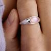 (SILVER925) Cats Eye Oval Ring CR1815