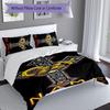 3pcs Custom Name Rock Ozzy Osbourne Bedding Set,Includes 1 Duvet Cover and 2 Pillowcases,All-season Bedroom Decor