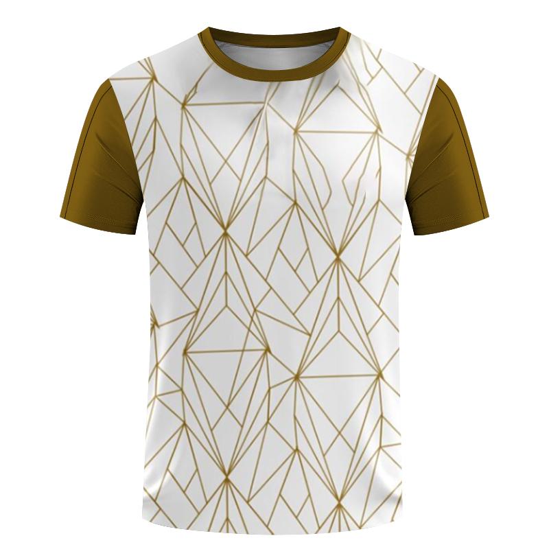 Summer Fashion Sports Neutral Leisure T-shirt Badminton Fitness Short Sleeve