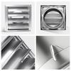 Square Air Vent Duct Grill 100/125/150mm Fan Outlet Vent Systems Extractor Vent