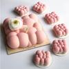 6 Cavities 3D Cloud Cake Mold Silicone Mousse Molds Bubble Molds for Baking