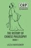 The The History of Chinese Philosophy Book 1 Book