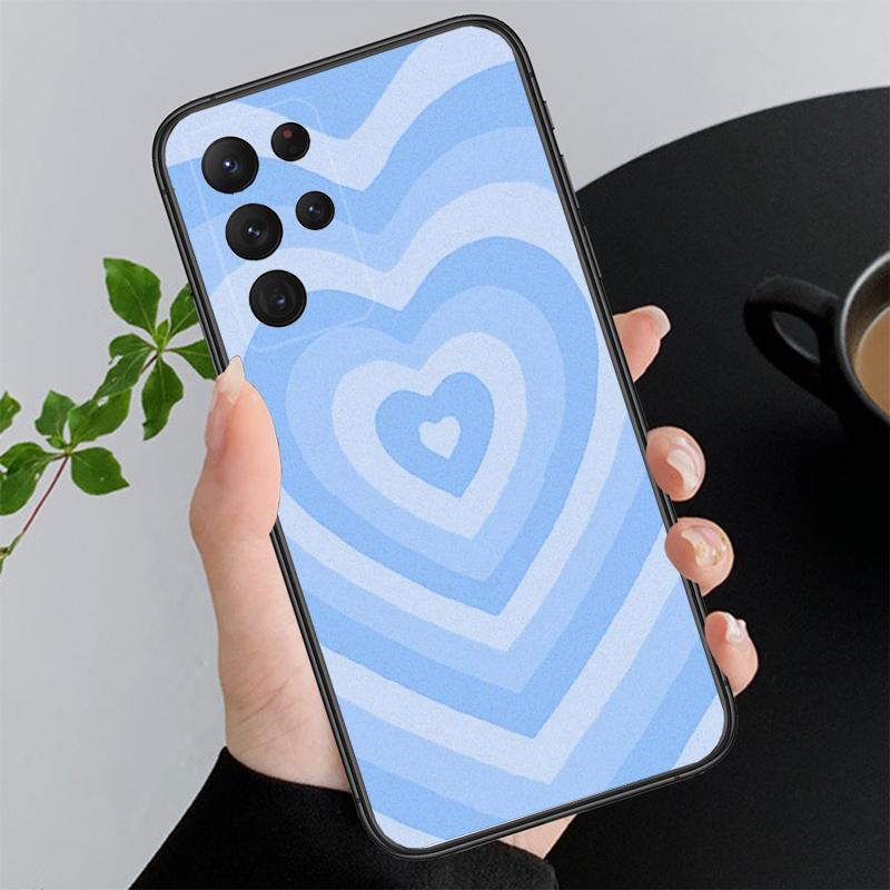 Phone Case For Samsung A17 A55 A16 A56 A35 A15 A53 A54 A33 A34 A25 A05S A52 A52S A07 A26 A06 Love Pink Heart