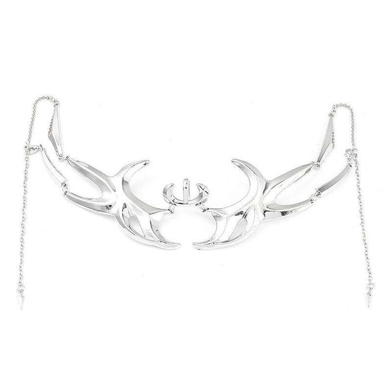 Masked Decoration Face Necklace Personality Punk Style Adjustable Gift Jewelry