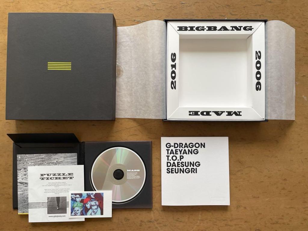 [USED] BIGBANG MADE THE FULL ALBUM Korean Edition with Bonus