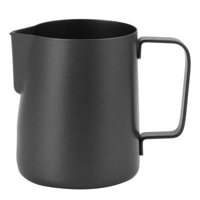 Kaffee Kunst Kännchen Latte Milchaufschäumbecher Kännchen Kaffeezubereitungswerkzeug Zubehör Ohne Skala