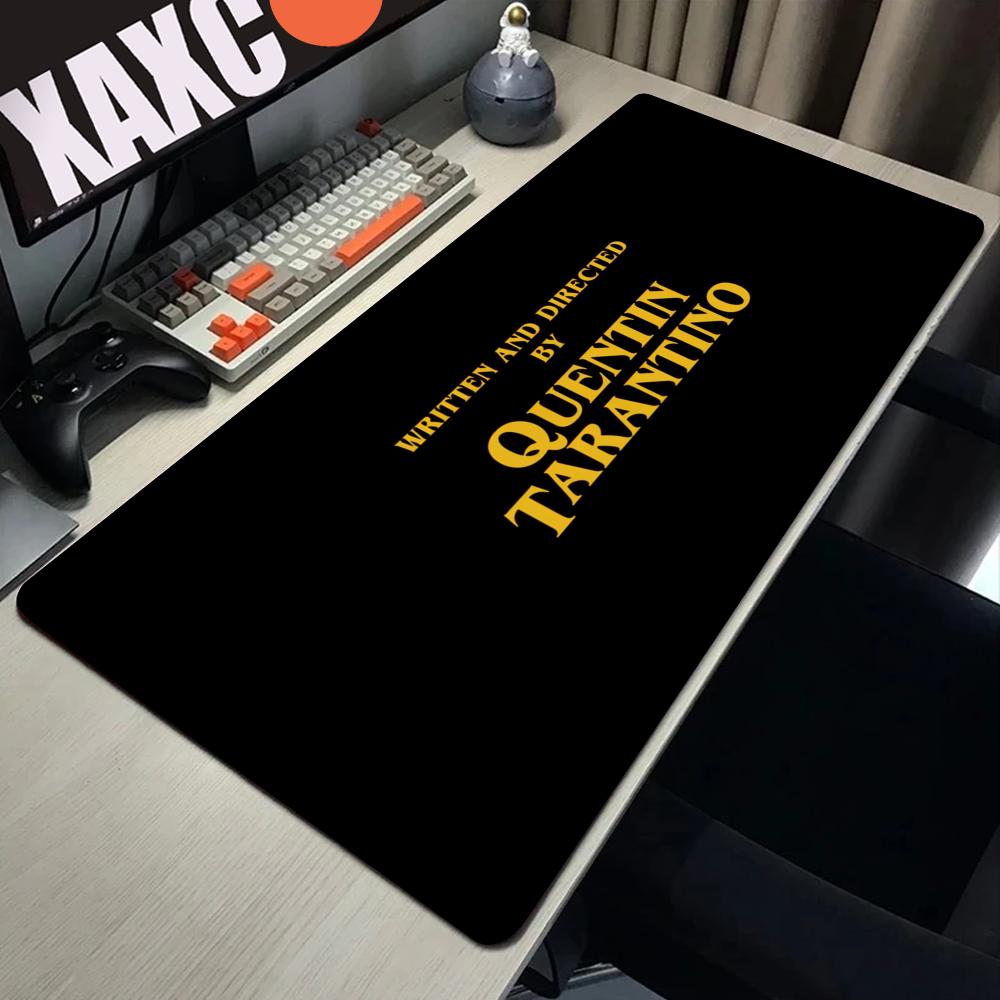 Written and Directed by Quentin Tarantino Gaming Office Desk Pads Large For Computer Nonslip Lockedge Mouse Pad
