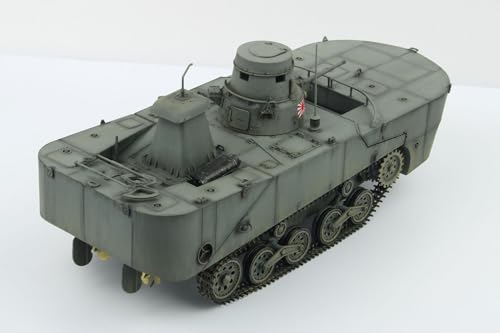 PLATZ/MONO Dragon 1/35 Scale Tanks of the World 11 WWII Japanese Navy Type 2 Ka-Mi Seaborne Configuration (Late Float Type) Plastic Model MD011 (Tank)