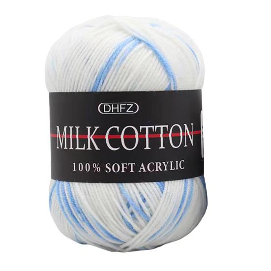 Gomitolo di Filato Multicolor 7,7 Iarde Filato in Fibra Acrilica Filato Colorato per Uso Artigianale per Lavorare a Maglia Uncinetto Maglioni Sciarpe Cappelli Bambole Artigianato Fai da Te