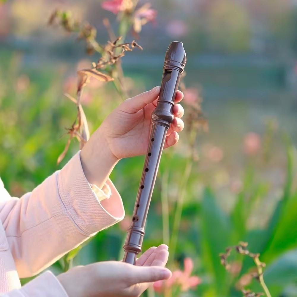 Removable 8 Hole Long Flute Ergonomics Vertical Flute Beginner Flute  Kids Gifts