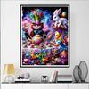 Disney 5D DIY Diamond Painting Alice in Wonderland Mad Hatter Tea Party Psychedelic Illustration Embroidered Mosaic Cross Stitch Home Decor Gift Craft