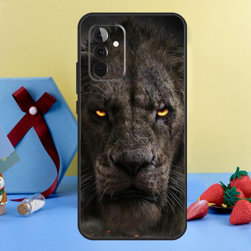Ferocious Lion Case For Samsung Galaxy A13 A33 A53 A16 A17 A54 A34 A14 A15 A35 A55 A52 A12 A32 A26 A36 A56